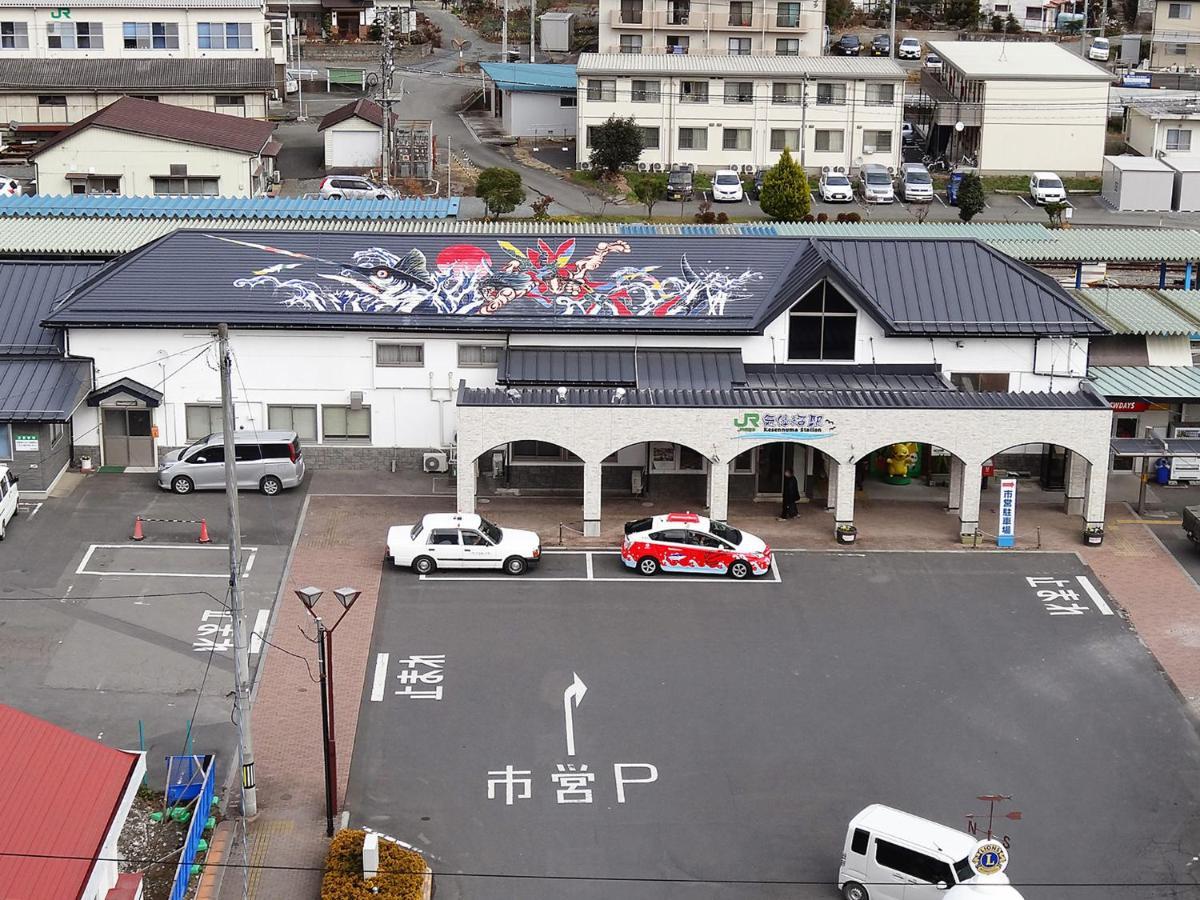 Hotel Pearl City Kesennuma Exteriör bild